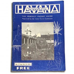 Havana Weekly 1951, Feb 17. A Tourist Guide Publication